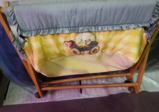 Minicuna 56x85 cm Plegable