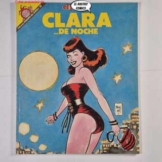 Clara de noche, sus primeros 6 tomos, Jordi Bernet