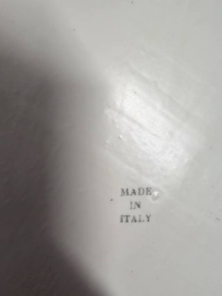 Sopera porcelana Italia flores pintadas a mano