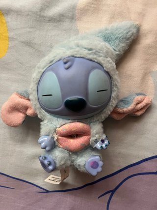 Labubu Stitch Peluche Azul