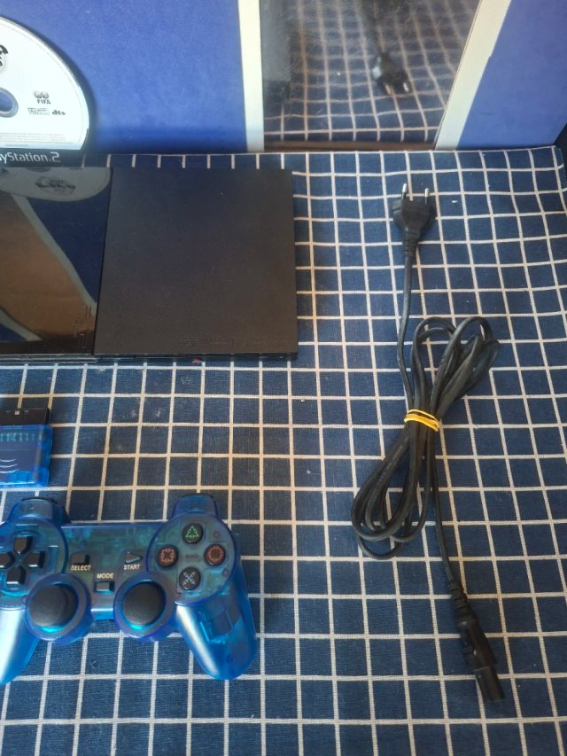 PS2 CHARCOAL BLACK ORIGINAL COMPLETA