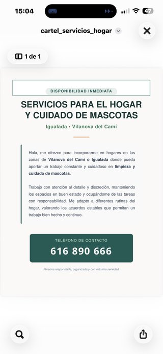 Empleo de hogar