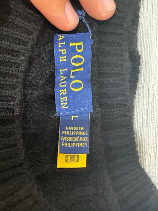 Camisola Polo Ralph Lauren Preta L