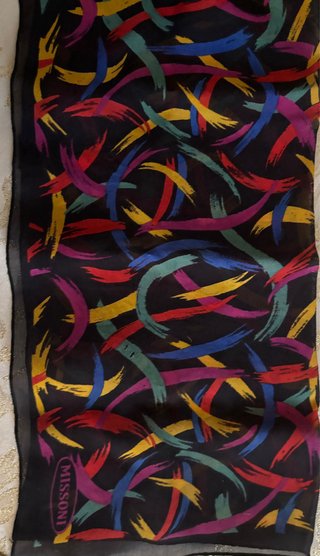 Foulard Missoni seta multicolore