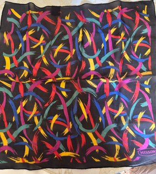 Foulard Missoni seta multicolore