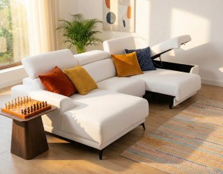 Sofá con chaise longue Urban