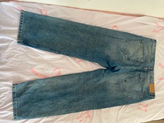 Pantalones Pull and Bear XL Azul