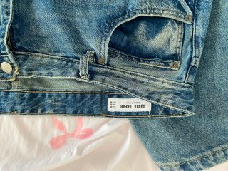Pantalones Pull and Bear XL Azul