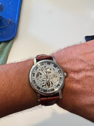 Reloj de movimiento Mecánico Skeleton