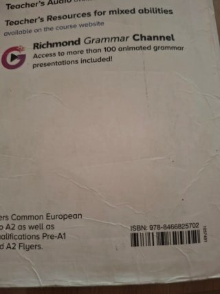 Libro de inglés 4 primaria