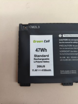 Batería Green Cell de repuesto para portátiles Dell G3, G5 e