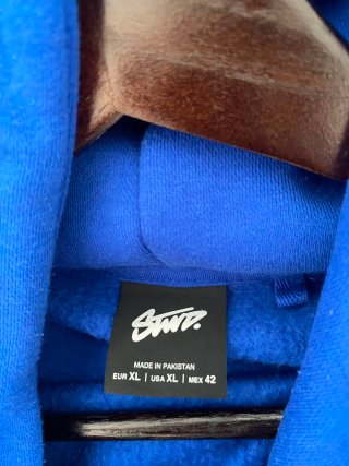 Sudadera Pull and Bear Azul Talla XL