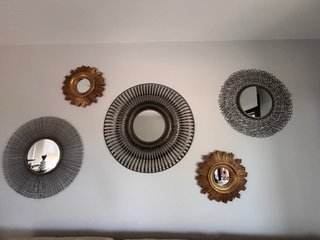Conjunto 5 Espejos Decorativos
