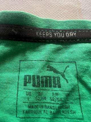 Maglietta Puma Uomo Taglia L Verde