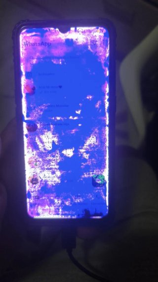 OPPO A91 Azul Pantalla Azul