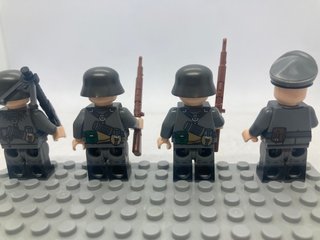 Minifiguras 2GM Soldados Alemanes