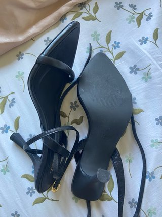 Sandalias Zara de Piel Negras