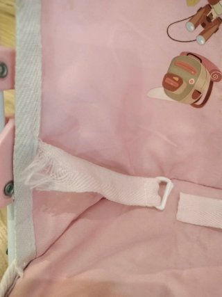 Carrito de juguete para muñecas plegable