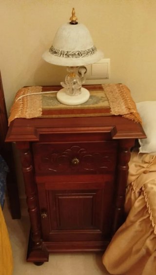 Mesitas de noche madera