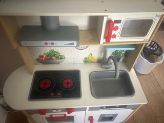 Cocinita de madera para niñ@s