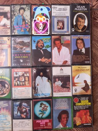 Lote Casetes Varios: Bolero, Country, Pop