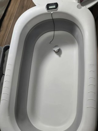 Bañera bebé plegable con patas