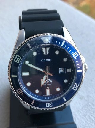 Casio MDV-106 Marlin Total Blu Nuovo