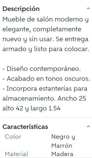 Vendo lote comedor. Smart TV. Microondas.