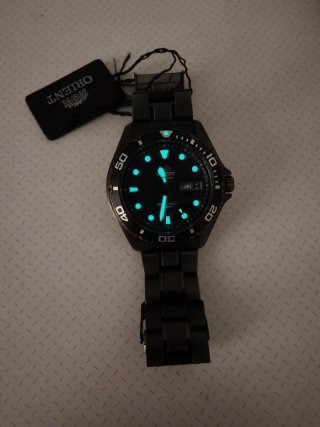 Reloj Orient Ray II Raven Automático Negro 41.5 mm