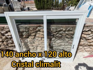 Ventanas de aluminio y climalit.