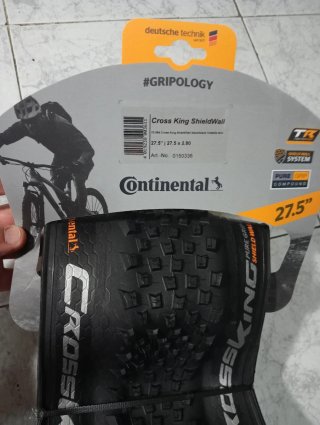 Dos cubiertas mtb Continental 27,5"x2, 80
