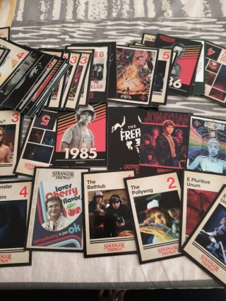 Cromos Stranger Things Panini. Cambio o Venta