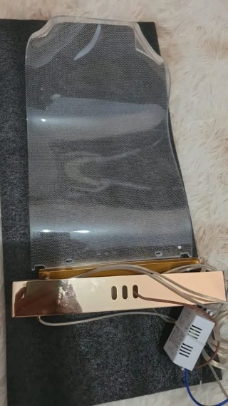 Aplique LED Curvo Acrílico Moderno