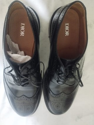 Scarpe Dior Vera Pelle Nere Originali