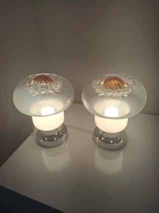 Coppia lampade vintage