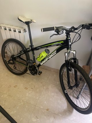 Bicicleta Conor WRC MTB Negra y Verde