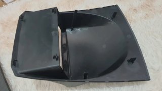 Panel Almacenamiento Coche ABS Negro