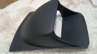 Panel Almacenamiento Coche ABS Negro