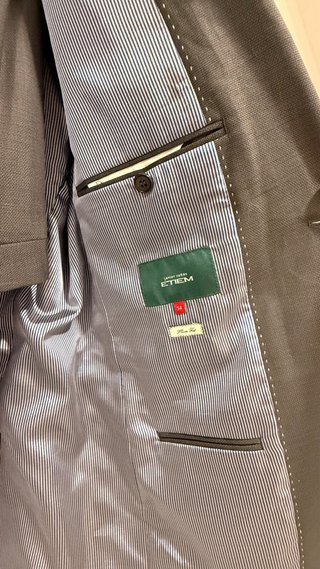 Traje ETIEM Javier Cañas Slim Fit Lana T.54