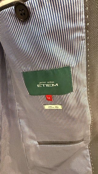 Traje ETIEM Javier Cañas Slim Fit Lana T.54