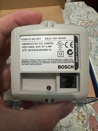 Escucho ofertas Cámara de Observación Bosch Color