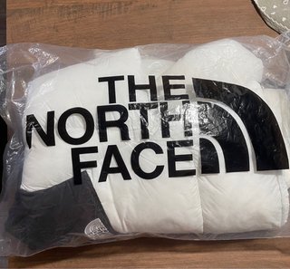 Piumino The North Face Nuptse Cropped Bicolore