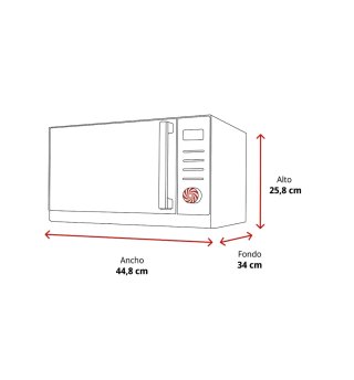 Microondas Cecotec Proclean 3120 Grill