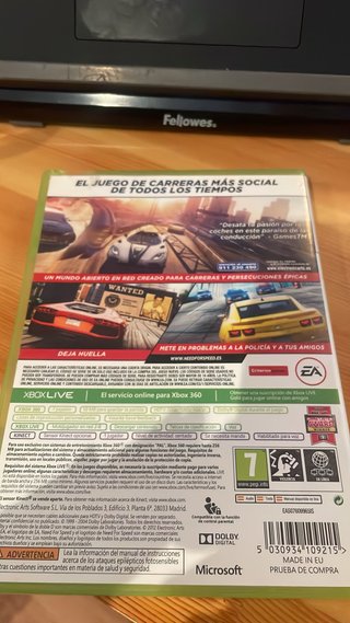 Need for Speed Most Wanted Xbox 360