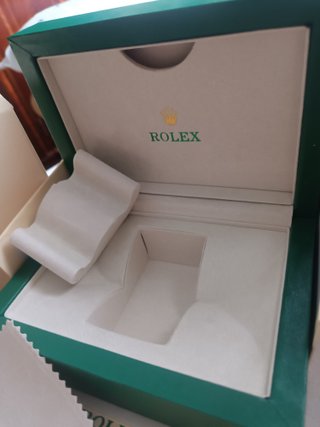 Caja y documentación Rolex