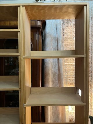 Estantería de madera para almacenaje
