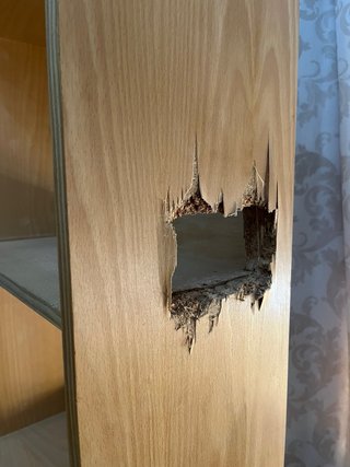 Estantería de madera para almacenaje
