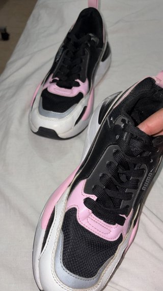 Stivaletti Puma Nero e Rosa
