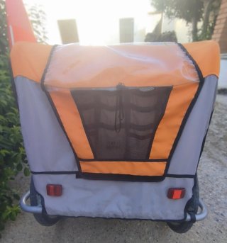 Carro para bicicleta infantil