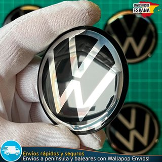 Emblema Volkswagen 56mm Tapacubos Centro Llanta